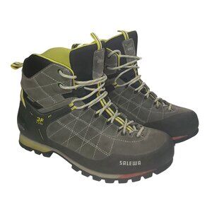 Salewa Mountain Trainer Mid-GTX boots for hiking, alpine climbing, men's size 10